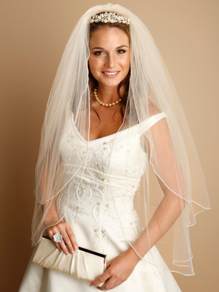 ETOILE | crystal wedding veil
