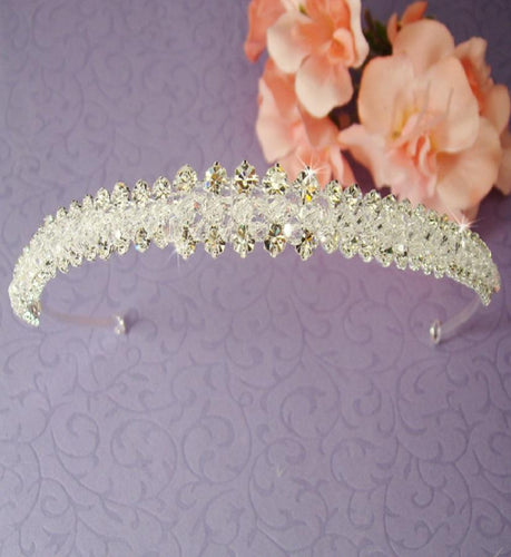 Swarovski Crystal Headband - La Bella Bridal Accessories