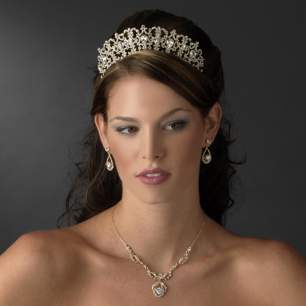 Elegant Bridal Tiara – La Bella Bridal Accessories