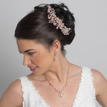 Gorgeous Lovely Crystal Bridal Hair Vine Headpiece with Comb