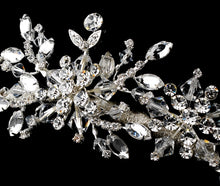 Gorgeous Silver Swarovski Snowflake Crystal Bridal Tiara
