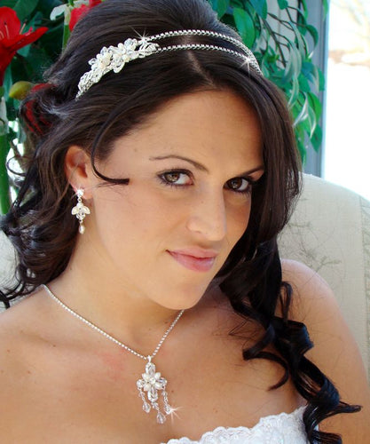 Swarovski,crystal headband,Crystal Bridal Headband,Side Headband,swarovski wedding,modern swarovski, freshwater pearl headband,freshwater pearl hair vine