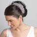 Gorgeous Silver Vine Crystal Spray Bridal Comb