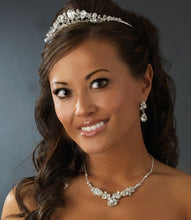 Beautiful Classic Swarovski Silver Bridal Tiara
