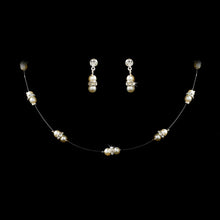 Darling Child's Double Pearl Illusion Jewelry Set - La Bella Bridal Accessories