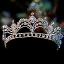 Royal Inspired Crystal Encrusted Star Burst Wedding Crown