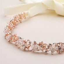 Gorgeous Hand-wired Slinder Crystal Cluster Bridal Headband
