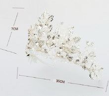 Vintage Crystal Bridal Tiara Crown fit for a Princess Bride - La Bella Bridal Accessories