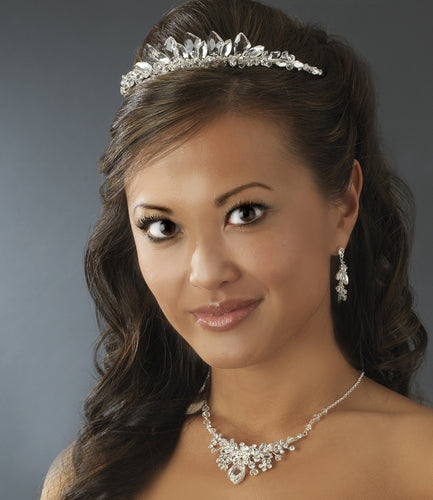 tiara, wedding tiara, tiaras, swarovski tiara, swarovski crystal tiara, silver swarovski bridal tiara, wedding crystal crown, crystal tiara, crystal crown, crystal bridal tiara
