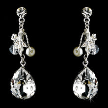 Gorgeous Crystal Necklace Earring Set - La Bella Bridal Accessories
