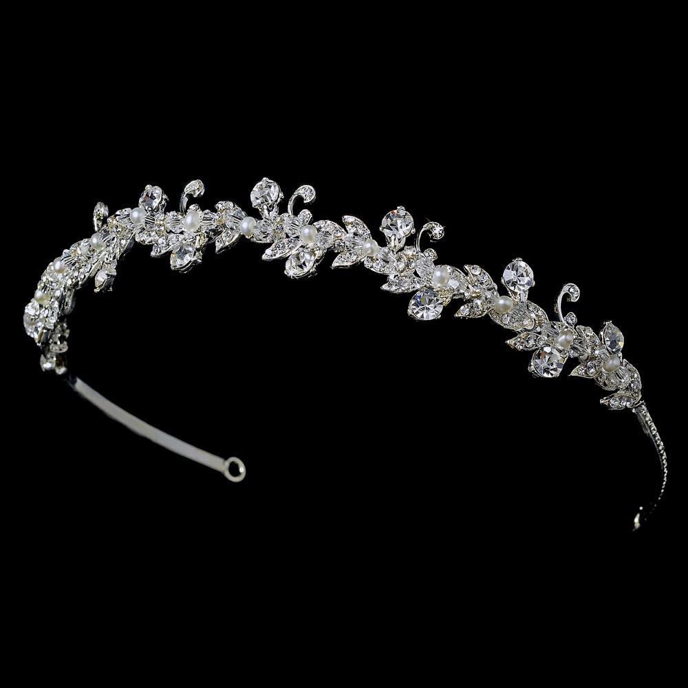 Swarovski Crystal Bridal Headband - La Bella Bridal Accessories