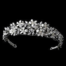 Silver Tiara Headband - La Bella Bridal Accessories