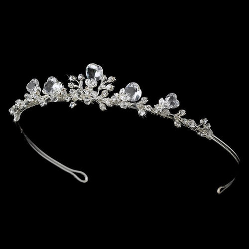 Sweetheart Bridal Tiara - La Bella Bridal Accessories