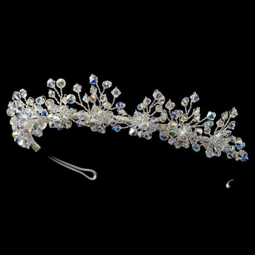 Swarovski Crystal Bridal Tiara - La Bella Bridal Accessories