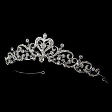 Darling Silver Crystal Bridal or Childs Tiara - La Bella Bridal Accessories
