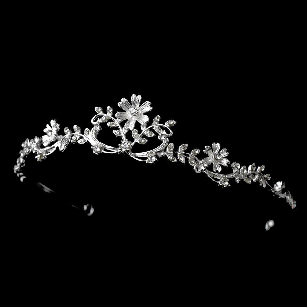 Silver Child's Headpiece - La Bella Bridal Accessories