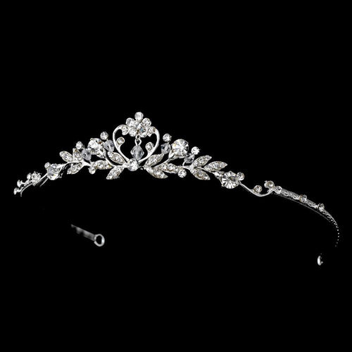 Silver Children's Tiara - La Bella Bridal Accessories