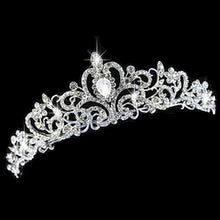 Gorgeous Antique Inspired Crystal Bridal Tiara Jewelry Set - La Bella Bridal Accessories