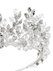 Classic Swarovski Crystal Bridal Tiara Crown - La Bella Bridal Accessories