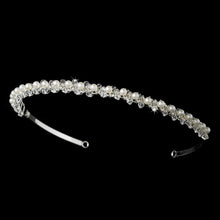 Swarovski Crystal & Pearl Wedding Headband - La Bella Bridal Accessories