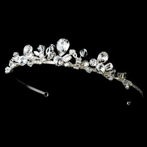 Gorgeous Crystal Necklace Earring Set - La Bella Bridal Accessories