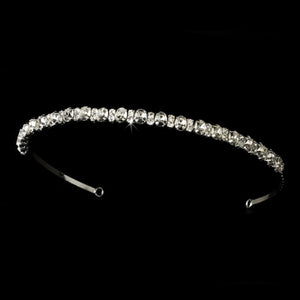 Glamorous Sparkling Crystal Bridal Headband - La Bella Bridal Accessories