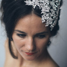 Stunning Vintage Crystal Leaves Bridal Headpiece