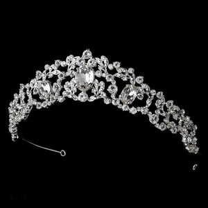 Princess Crystal Sensation Bridal Tiara - La Bella Bridal Accessories