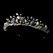 Dramatic Crystal & Freshwater Pearl Bridal Jewelry Set - La Bella Bridal Accessories