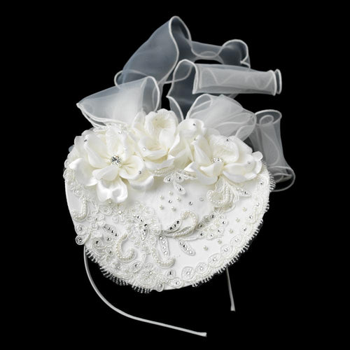 Elegant Russian Bridal Hat - La Bella Bridal Accessories