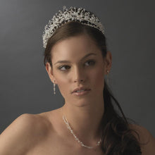 Enchanting Gold Crystal Bridal Tiara - La Bella Bridal Accessories