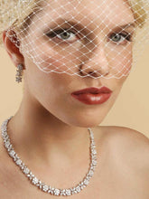 Pretty Vintage Inspired Wedding Birdcage Visor Veil - La Bella Bridal Accessories