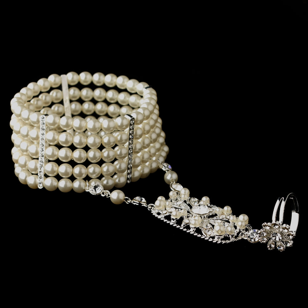 Gorgeous 1920s Gatsby Vintage Crystal Bridal Headpiece
