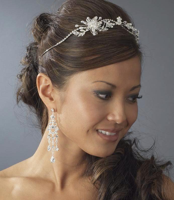 Dazzling Vintage style crystal wedding headband - La Bella Bridal Accessories