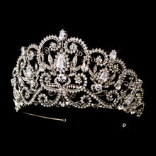 Big tiara, luxury wedding tiara, swarovski , swarovski  tiara, wedding headband, crystal wedding crown, silver tiara, Light Gold tiara, gold crown, bridal Headpieces, wedding headpiece, Crystal tiara