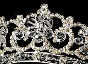 Royal Swarovski Crystal Wedding Tiara Crown