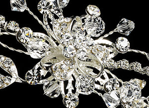Dazzling Vintage style crystal wedding headband - La Bella Bridal Accessories