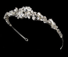 Fantastic Shining Crystal Bridal Tiara - La Bella Bridal Accessories