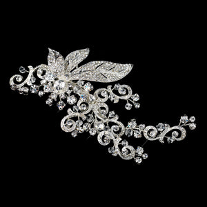 Stunning Vintage Insired Crystal Bridal Hair Clip