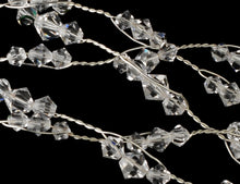 Charming Silver Austrian Crystal Bead Bridal Headband