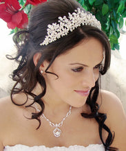 Freshwater Pearl & Crystal Wedding Tiara - La Bella Bridal Accessories